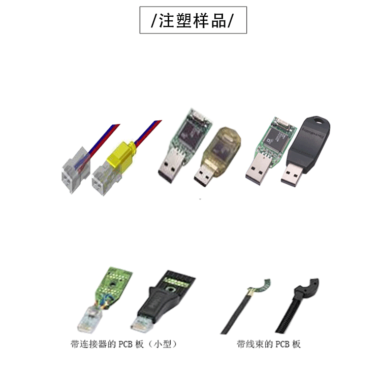 鸿运国际低压注塑机注塑样品